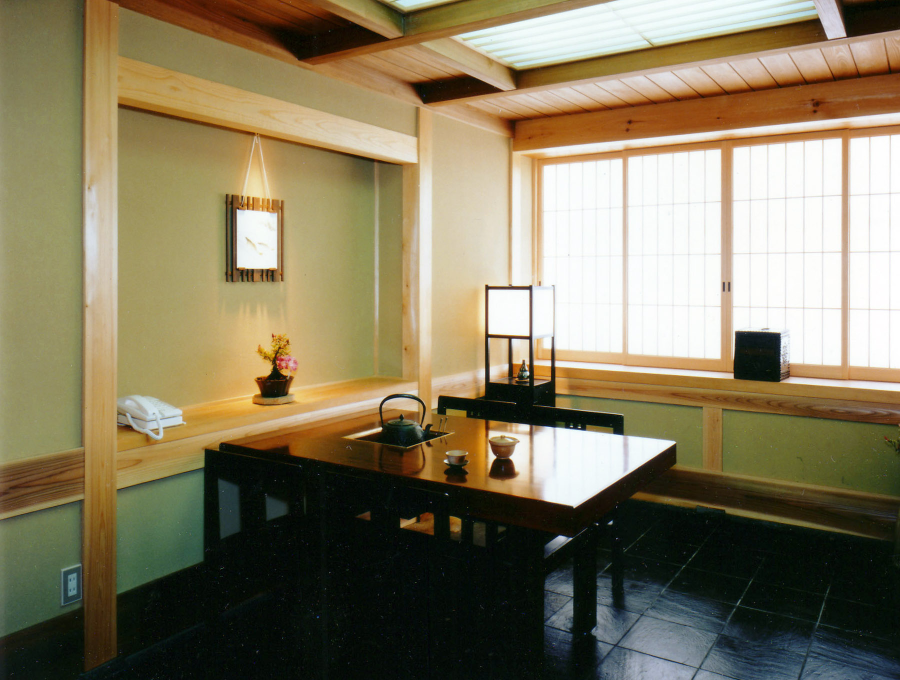 House with Earthen Floor Spaces that make the most of the earthen floor of a 100-plus year old house