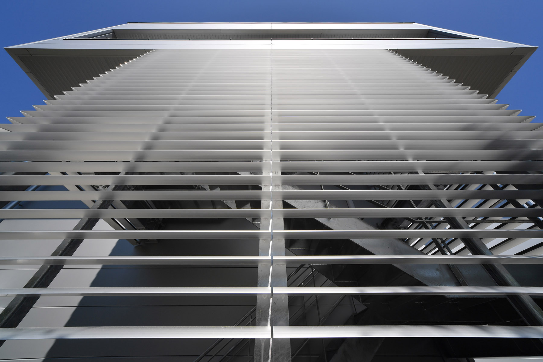 Takakita Corporation R&D building Balconies to bring nature into the office